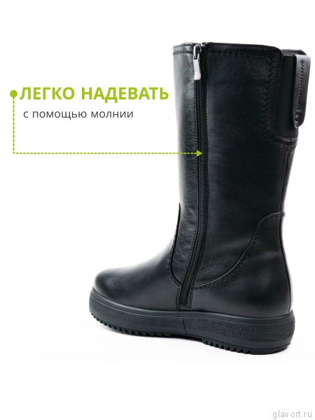 Dr.Spektor полусапоги женские зимние, 4736-5C-0, Черный 4736-5C-0-39 фото