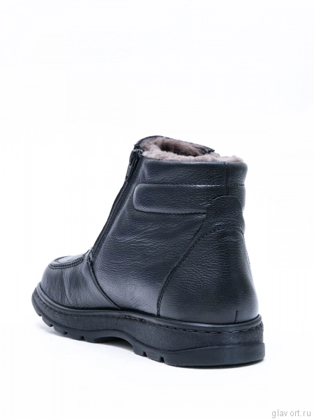 Solidus Natura Man Stiefel туфли мужские ортопедические, черный 82115-K-00736-8 фото