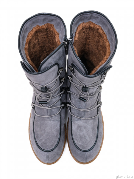 Orto-care полусапоги женские зимние,  серый FW-1-24-42/9ZM-41 фото