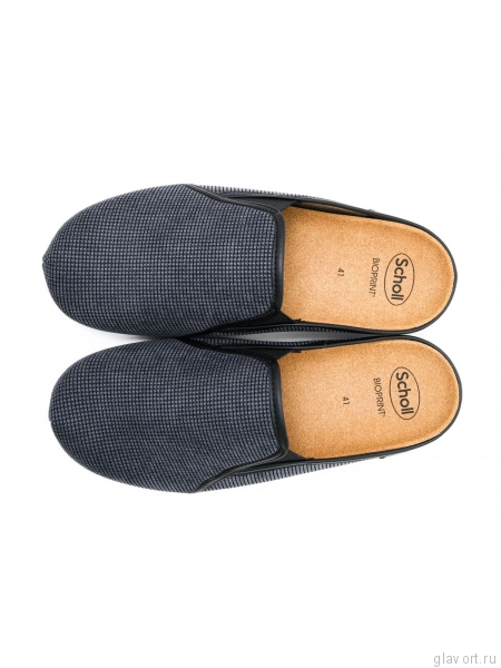 SCHOLL FELCE тапочки мужские, черный F309741004-43 фото