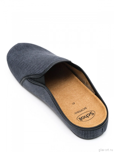 SCHOLL FELCE тапочки мужские, черный F309741004-43 фото