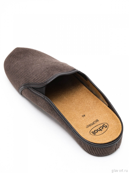 SCHOLL FELCE тапочки мужские, темно-коричневый F309741019-45 фото