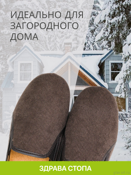 SCHOLL FELCE тапочки мужские, темно-коричневый F309741019-45 фото