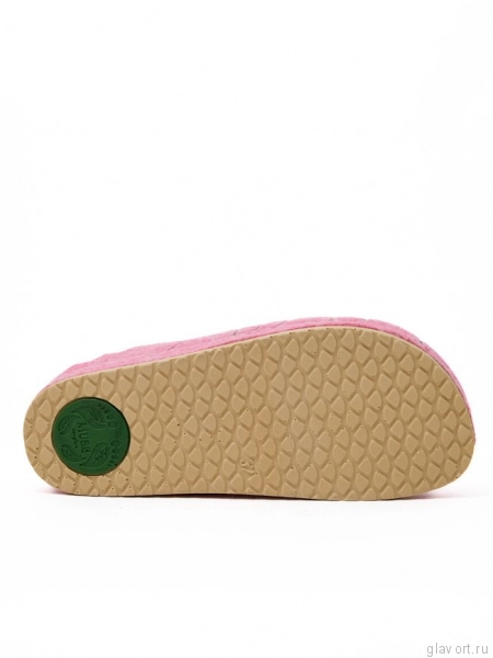 MUBB тапочки сабо женские, 8137-22, розовый ягодный с вышивкой тюльпаны 8137-22-pink-40 фото