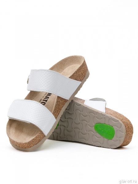 VESNA сандалии женские, 116, белый с фактурой змея 116-white-38 фото