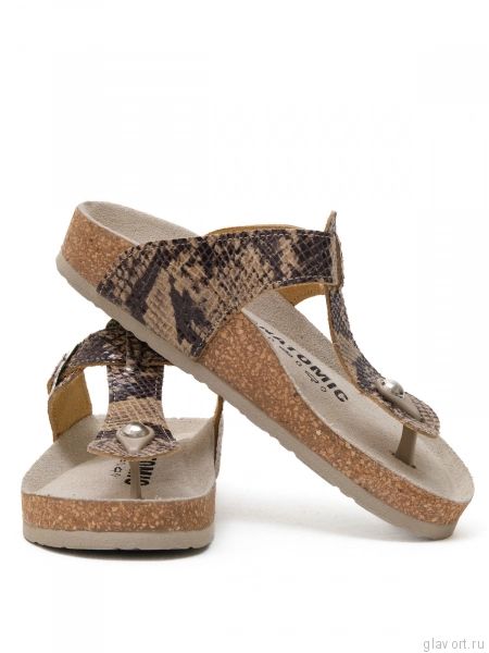 VESNA сандалии женские, 120, бежевая змея 120-snake-40 фото