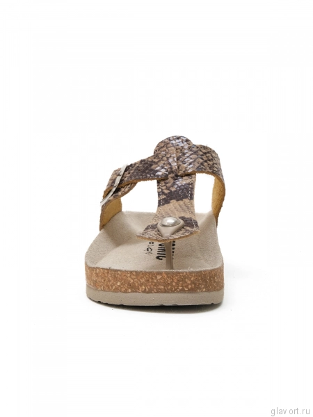VESNA сандалии женские, 120, бежевая змея 120-snake-40 фото