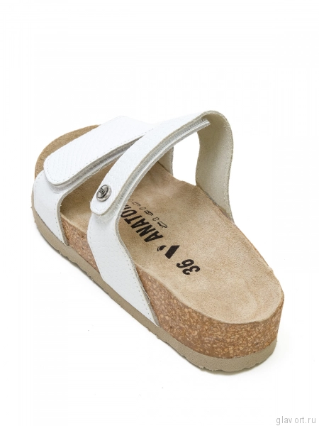 VESNA сандалии женские, 116, белый с фактурой змея 116-white-38 фото