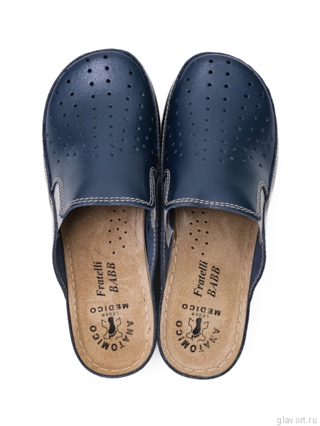 FRATELLI BABB сабо женские, D-310, синий D-310-blue-38 фото