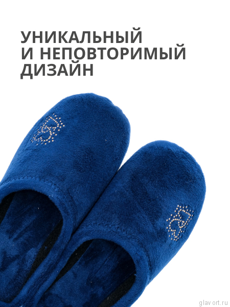 VESNA тапочки женские, 166, синий 166-blue-36 фото