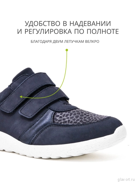 Waldlaufer кроссовки женские M-IRA-SOFT, 815M30-301217, темно-синий 815M30-301217-6 фото