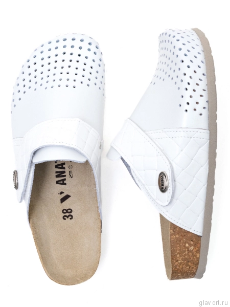 VESNA сабо женские, 167, белый 167-white-40 фото