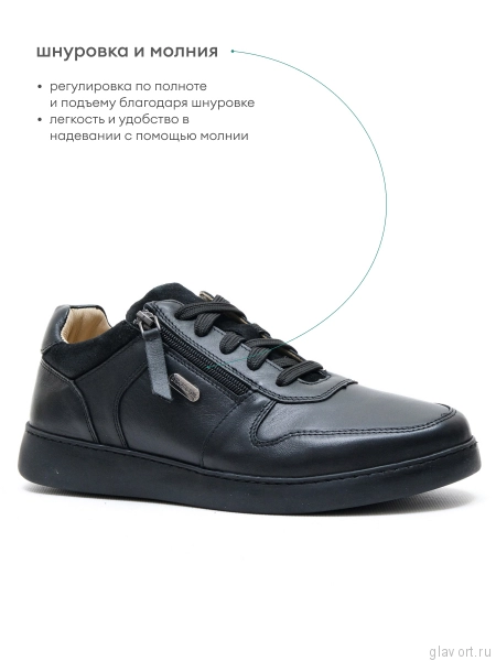 Dr.Spektor кроссовки мужские 343.90.99, черный 343.90.99-43 фото