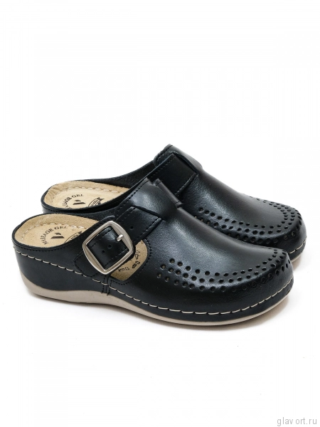 VESNA сабо женские, 182, черный 182-BLACK-36 фото