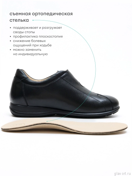 Dr.Spektor полуботинки женские 2101-4Н-0, Чёрный 2101-4Н-0-37 фото