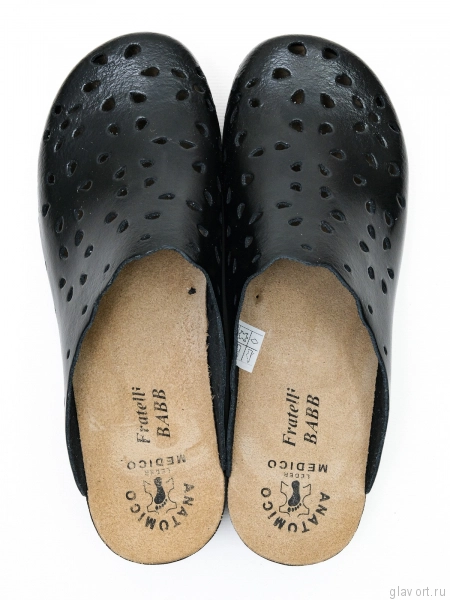 FRATELLI BABB сабо женские, D-43, черный D43-black-38 фото