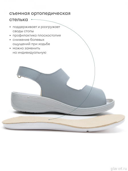 Dr.Spektor босоножки женские 2305-4D-7, Серый 2305-4D-7-36 фото