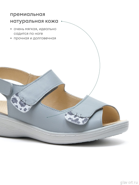 Dr.Spektor босоножки женские 2305-4D-7, Серый 2305-4D-7-36 фото