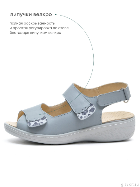 Dr.Spektor босоножки женские 2305-4D-7, Серый 2305-4D-7-36 фото