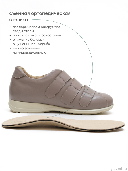 Dr.Spektor полуботинки женские 2104-4D-88, Какао 2104-4D-88-38 фото