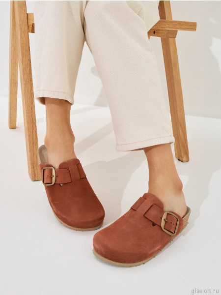 VESNA сабо женские, 122, темный апельсин 122-orange-36 фото