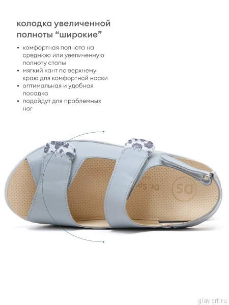 Dr.Spektor босоножки женские 2305-4D-7, Серый 2305-4D-7-36 фото