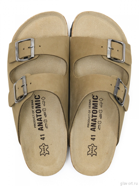 VESNA сандалии анатомические мужские, 413, оливковый 413-OLIVA-41 фото