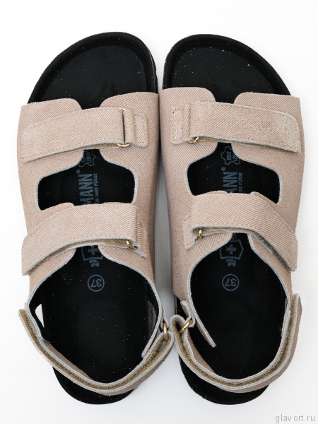 Ortmann сандалии ортопедические Lenda, бежевый джинс 7.10.2-beige-36 фото