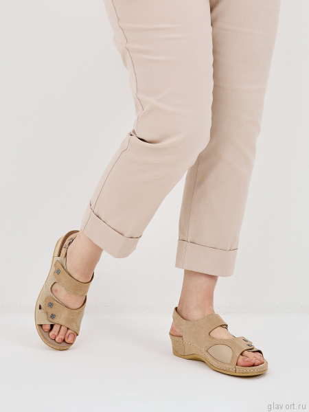 MUBB босоножки, 766-18-2, бежевый 766-18-2-beige-37 фото