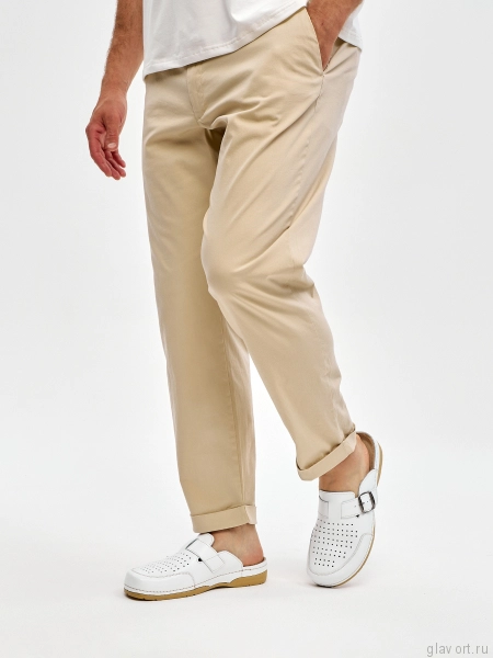 MUBB сабо мужские, 350, белый MB350-white-46 фото