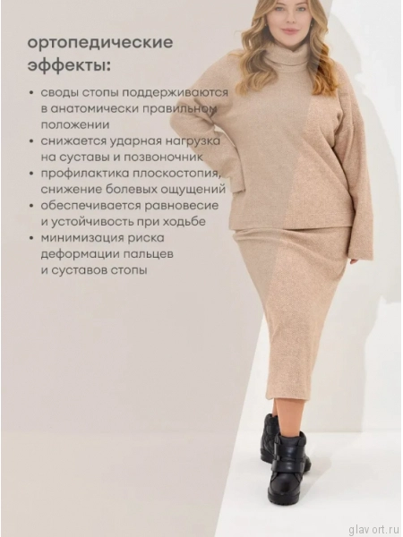 Dr.Spektor ботинки женские зимние, Ш0416-К/ПЛ, Чёрный глянец Ш0416-К/ПЛ-black-36 фото