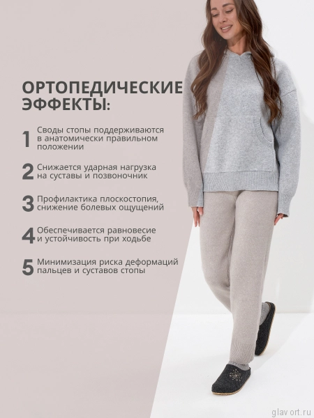 MUBB тапочки сабо женские, 8125-45, темно-серый с рельефной  вышивкой 8125-45-darkgrey-38 фото