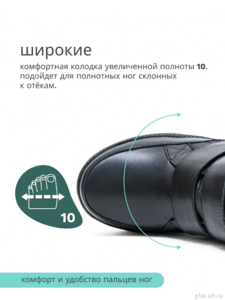 Dr.Spektor ботинки женские зимние, Ш0416-К/ПЛ, Чёрный глянец Ш0416-К/ПЛ-black-36 фото