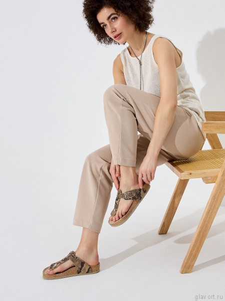 VESNA сандалии женские, 120, бежевая змея 120-snake-40 фото