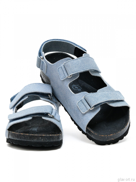 Ortmann сандалии ортопедические Lenda, голубой джинс 7.10.2-jeans-36 фото