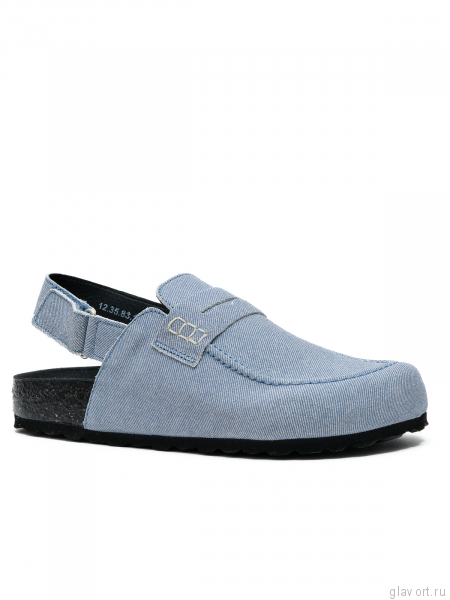 Ortmann сабо ортопедические Batty, голубой джинс 12.35-jeans-36 фото