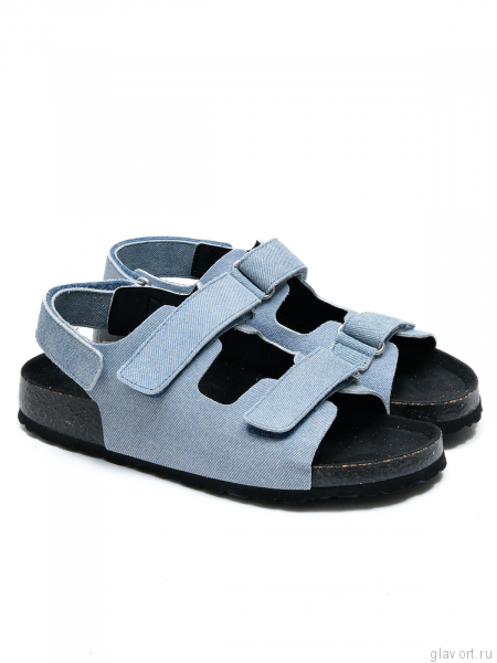 Ortmann сандалии ортопедические Lenda, голубой джинс 7.10.2-jeans-36 фото
