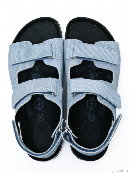 Ortmann сандалии ортопедические Lenda, голубой джинс 7.10.2-jeans-36 фото