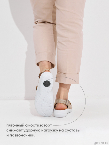 MUBB сандалии женские, 945S-22-4, бежевый 945S-22-4-38 фото