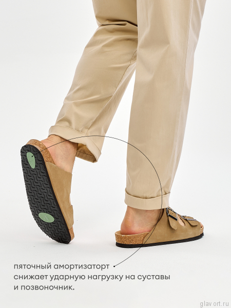 VESNA сандалии анатомические мужские, 413, оливковый 413-OLIVA-41 фото