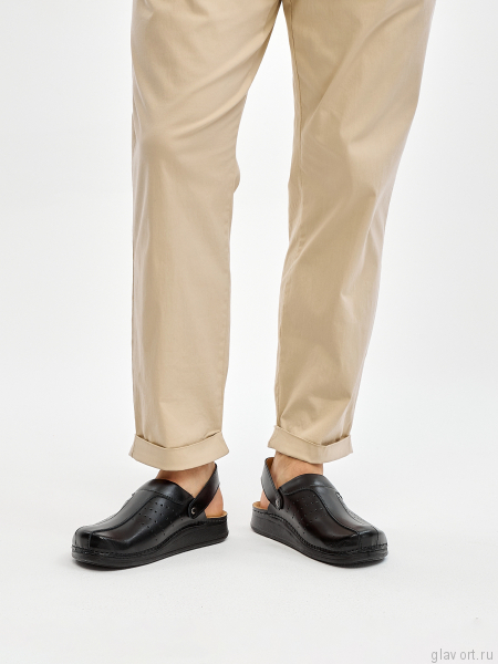 MUBB сабо мужские, 3439, черный 3439-black-41 фото