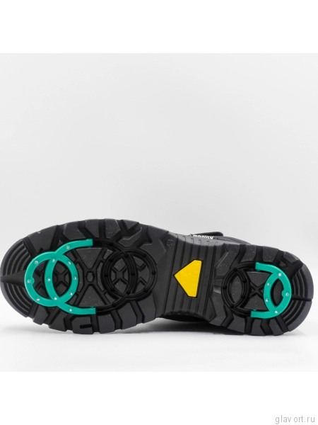 Полусапоги мужские зимние MANITU PolarTex с ледоходами 670293 фото