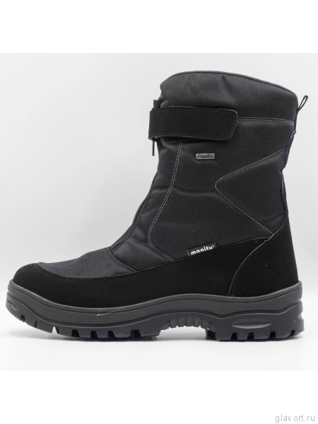 Полусапоги мужские зимние MANITU PolarTex с ледоходами 670293 фото