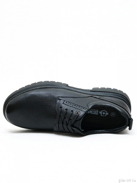 Ortmann полуботинки мужские ортопедические Adlar, черный 13.56-black-41 фото