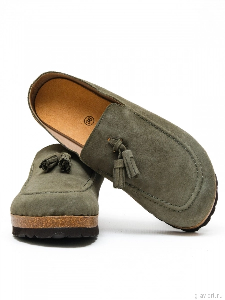 Ortmann сабо ортопедические Wendy, оливковый зеленый 12.48-olive-36 фото