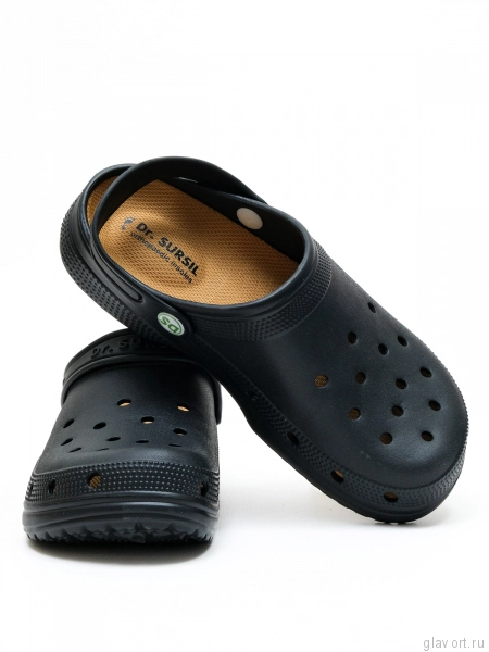 Dr.Sursil сабо анатомические, Black 20-2309-37 фото