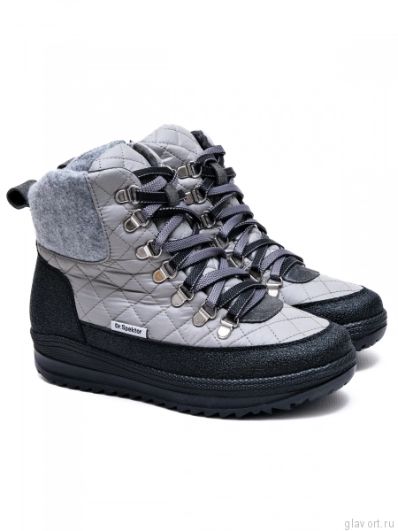 Dr.Spektor ботинки женские зимние, 25Ш3394-Пл Серый 25Ш3394-Пл-37 фото
