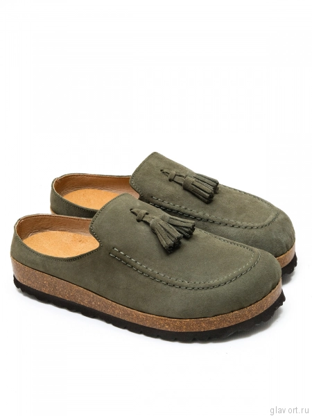 Ortmann сабо ортопедические Wendy, оливковый зеленый 12.48-olive-36 фото
