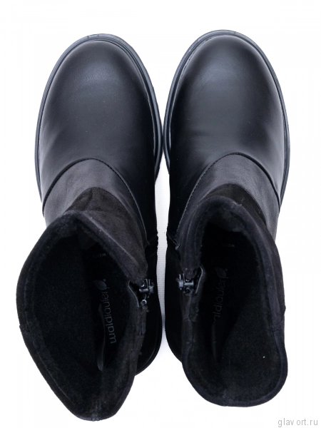Waldlaufer полусапоги женские H-Luise, 716818-300001, черный 716818-300001-3-5 фото