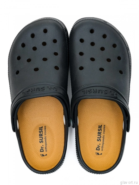 Dr.Sursil сабо анатомические, Black 20-2309-37 фото